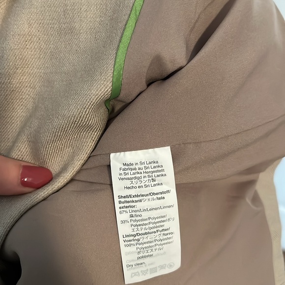 J.Crew Parke Linen Blazer Flax - Picture 5 of 7